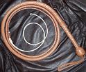 8ft Natural Tan 12 plait David Morgan Style Indiana Jones Bullwhip 1J